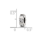 Sterling Silver Reflections CZ Bead