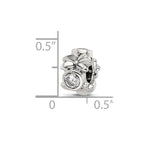 Sterling Silver Reflections CZ Bead