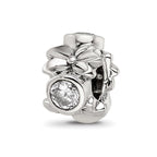 Sterling Silver Reflections CZ Bead