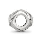 Sterling Silver Reflections CZ Bead
