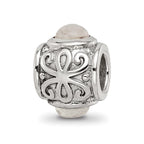 Sterling Silver Reflections Moonstone Bead