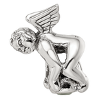 Sterling Silver Reflections June CZ Antiqued Bead
