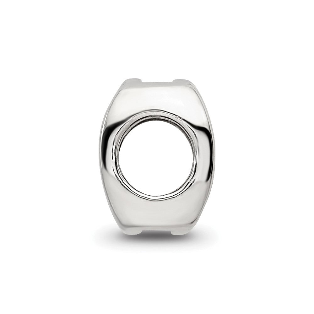 Sterling Silver Reflections Aries Zodiac Antiqued Bead