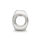 Sterling Silver Reflections Gemini Zodiac Antiqued Bead