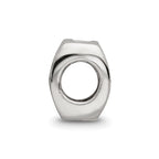 Sterling Silver Reflections Cancer Zodiac Antiqued Bead