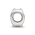 Sterling Silver Reflections Virgo Zodiac Antiqued Bead