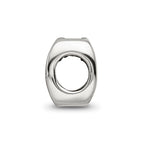 Sterling Silver Reflections Pisces Zodiac Antiqued Bead