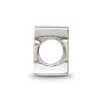Sterling Silver Reflections Letter E Bead