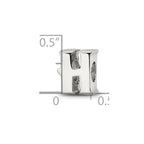 Sterling Silver Reflections Letter H Bead