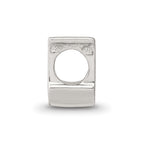 Sterling Silver Reflections Letter J Bead