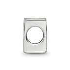 Sterling Silver Reflections Letter M Bead