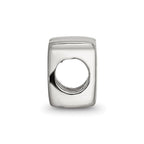 Sterling Silver Reflections Letter N Bead