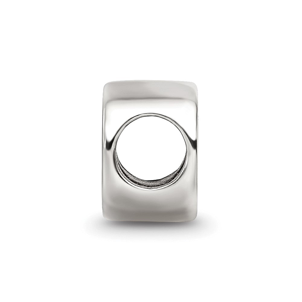Sterling Silver Reflections Letter O Bead
