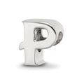 Sterling Silver Reflections Letter P Bead