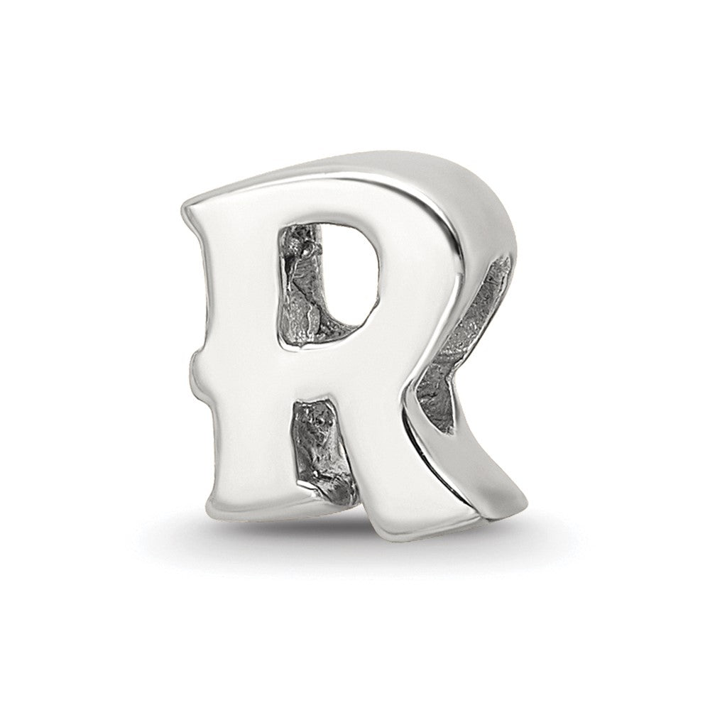 Sterling Silver Reflections Letter R Bead
