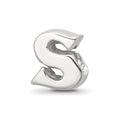 Sterling Silver Reflections Letter S Bead