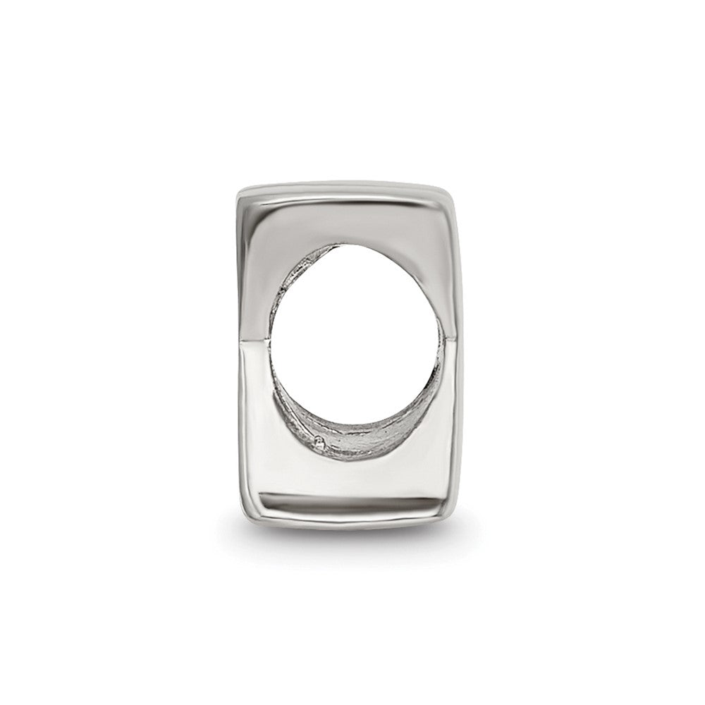 Sterling Silver Reflections Letter X Bead