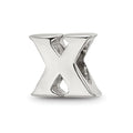 Sterling Silver Reflections Letter X Bead