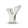 Sterling Silver Reflections Letter Y Bead