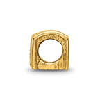 Sterling Silver Gold-plated Reflections Bible Bead