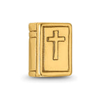 Sterling Silver Gold-plated Reflections Bible Bead