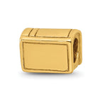 Sterling Silver Gold-plated Reflections Bible Bead