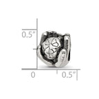 Sterling Silver Reflections World in Hands Bead