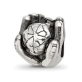 Sterling Silver Reflections World in Hands Bead