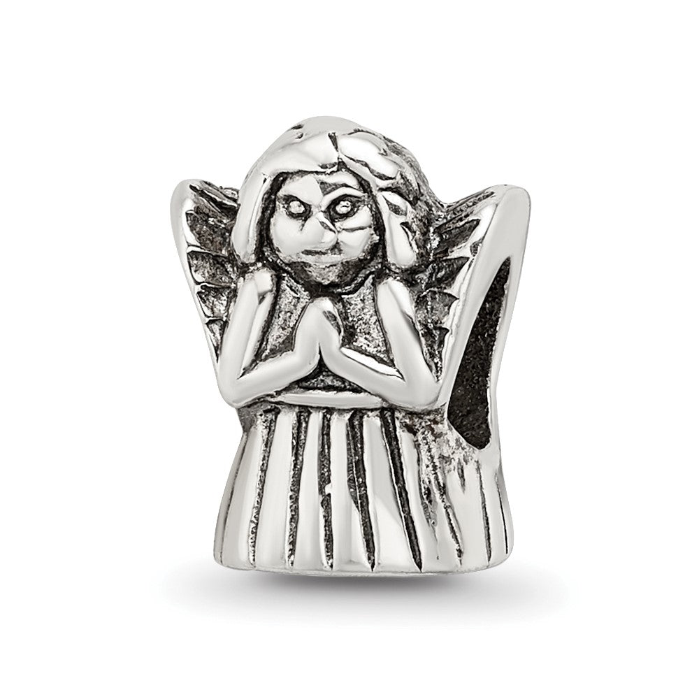 Sterling Silver Reflections Praying Angel Bead