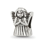 Sterling Silver Reflections Praying Angel Bead