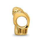 Sterling Silver Gold-plated Reflections Praying Angel Bead