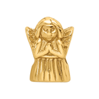 Sterling Silver Gold-plated Reflections Praying Angel Bead