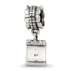 Sterling Silver Reflections Love Note Dangle Bead