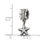 Sterling Silver Reflections Starfish Dangle Bead