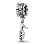 Sterling Silver Reflections High Heel Shoe Dangle Bead