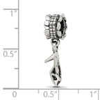Sterling Silver Reflections High Heel Shoe Dangle Bead