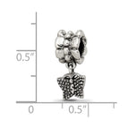 Sterling Silver Reflections Butterfly Dangle Bead