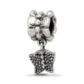 Sterling Silver Reflections Butterfly Dangle Bead