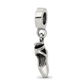 Sterling Silver Reflections Ballet Slipper Dangle Bead
