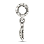 Sterling Silver Reflections Turtle Dangle Bead