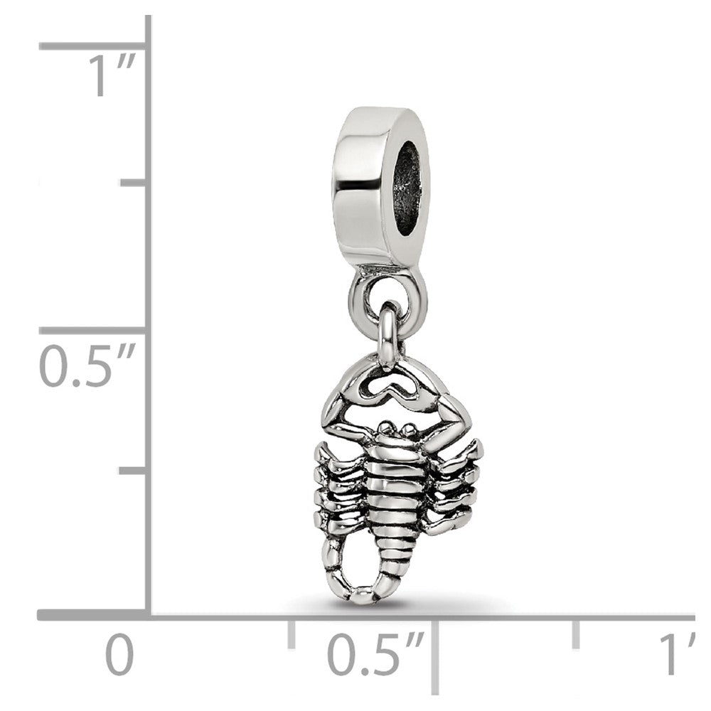 Sterling Silver Reflections Scorpion Dangle Bead