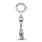 Sterling Silver Reflections Giraffe Dangle Bead