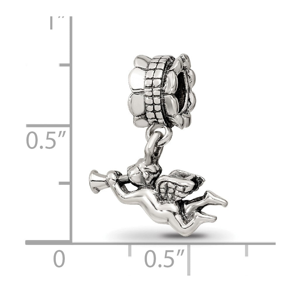 Sterling Silver Reflections Angel Dangle Bead