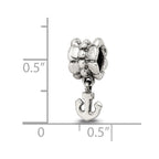 Sterling Silver Reflections Anchor Dangle Bead