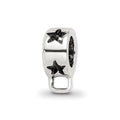 Sterling Silver Reflections Star w/Loop for Click-on Bead