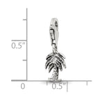 Sterling Silver Reflections Palm Tree Click-on for Bead