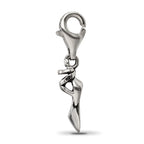Sterling Silver Reflections Ballet Slipper Click-on for Bead