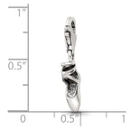 Sterling Silver Reflections Ballet Slipper Click-on for Bead