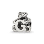 Sterling Silver Reflections Kids Letter G Bead