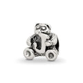 Sterling Silver Reflections Kids Letter J Bead